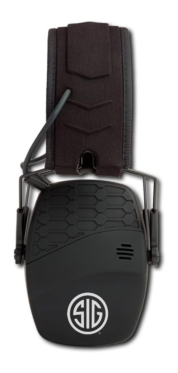 Axil x SIG Sauer Trackr Blu Electronic Ear Muffs | 27dB SNR / 21dB NRR Comp