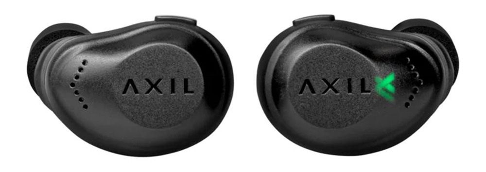 Axil XCOR Wireless Tactical Earbuds w/Touch Controls Black view 8