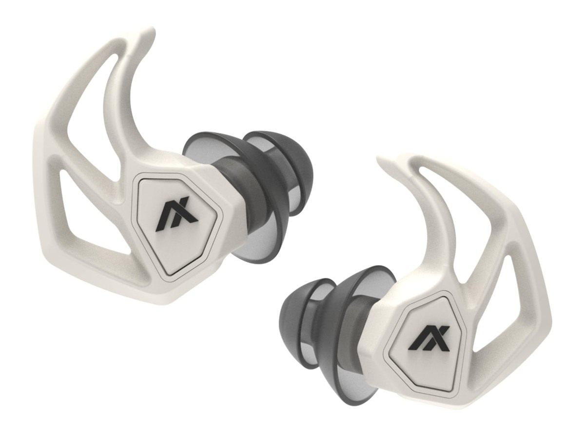Axil X30i Noise Reduction Ear Plugs - Bone - Hear-Through Mode Protection f