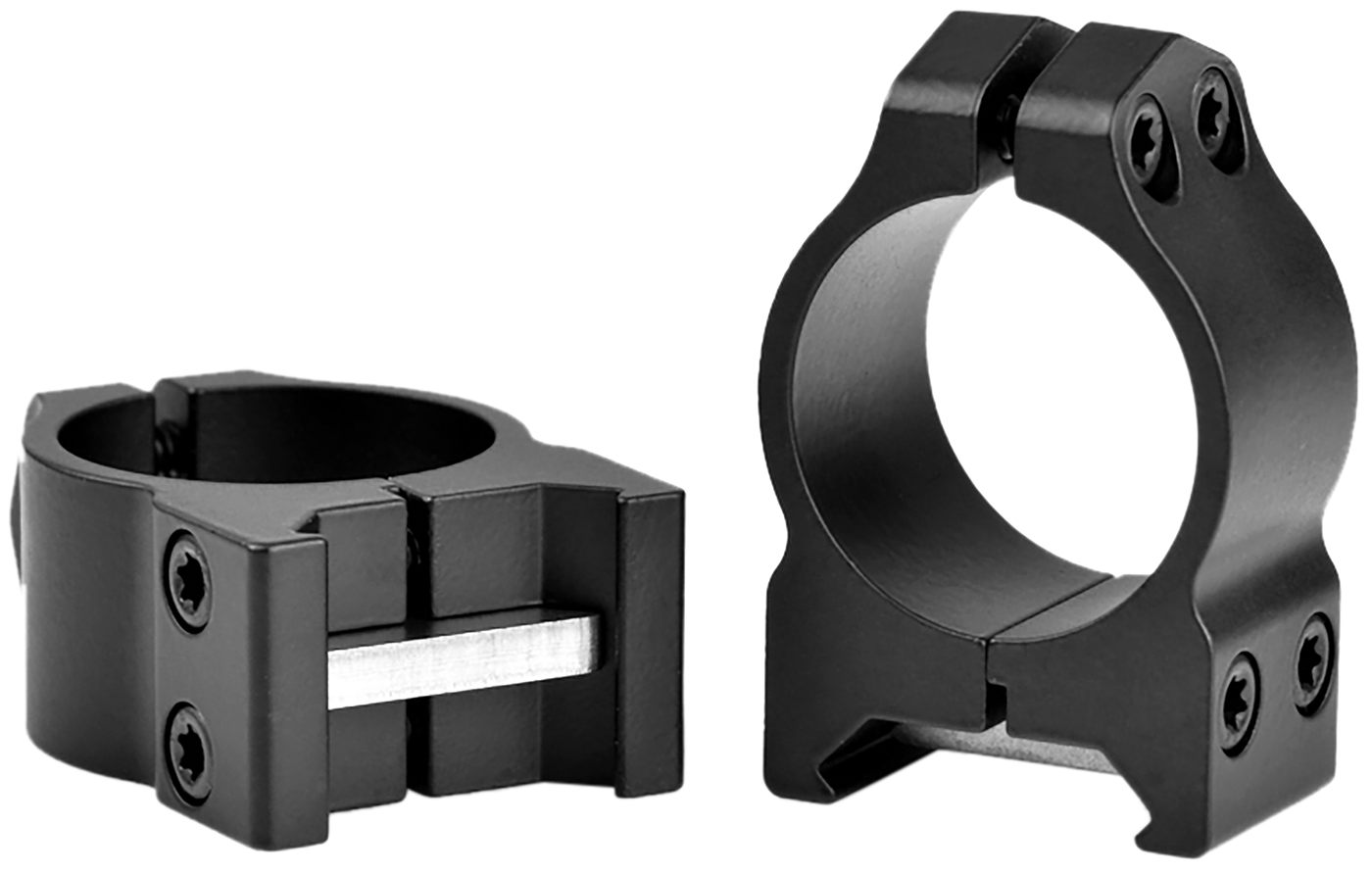 Warne Scope Mounts Maxima Horizontal, 1 Inch, PA, Optic Rings, Low, Matte B