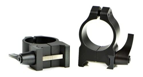 Warne 200LM Maxima Quick Detach Scope Rings, Sintered Steel, Vertical Split view 2