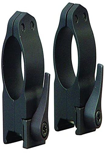 Warne 201LM Maxima Quick Detach Scope Rings, Sintered Steel, Vertical Split view 2