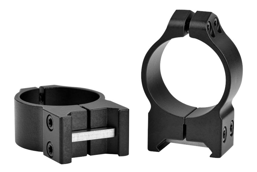 WARNE Scope Mounts Maxima, 30mm, PA, Optic Rings, Medium, Matte Black