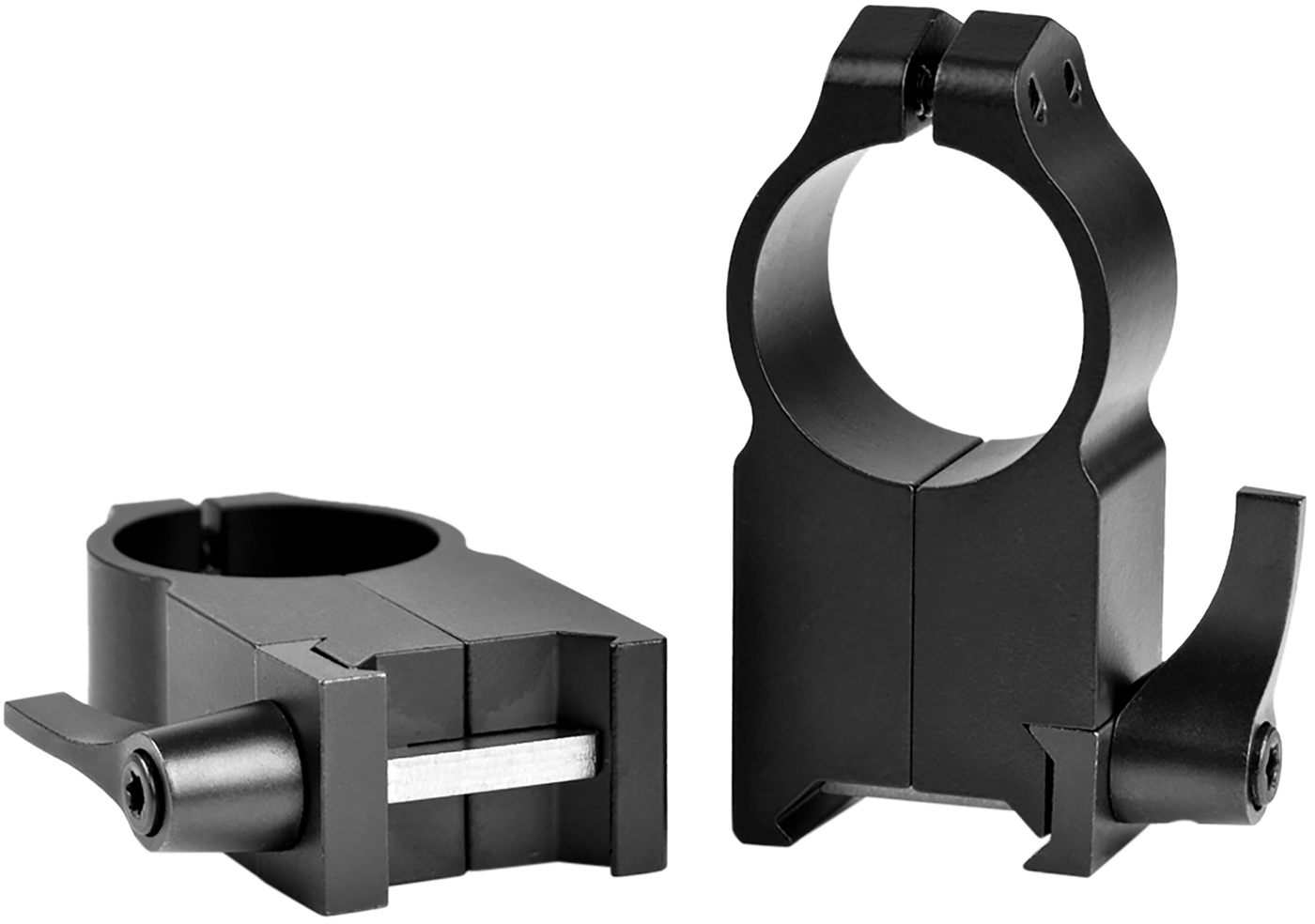 Warne Manufacturing 204LM Vertical Rings Maxima Matte Black 1in Ultra High