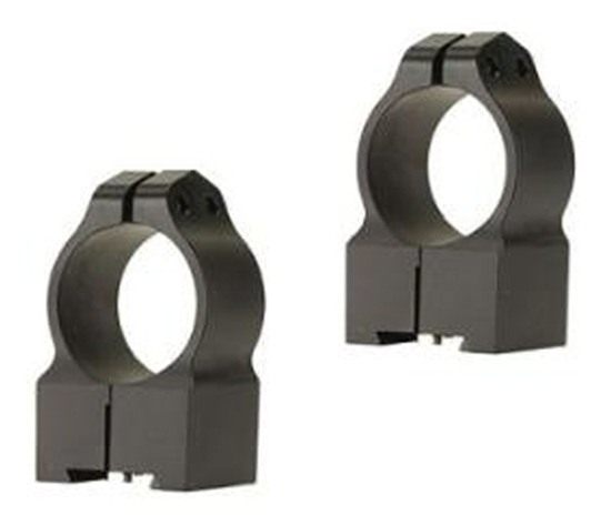 Warne 2TM Tikka Permanently Attached Scope Rings, Solid Steel, Vertically S view 2