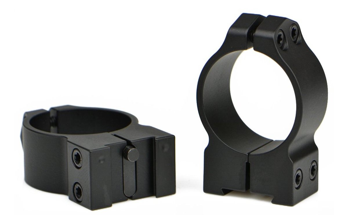 Warne 14TM Tikka Permanently Attached Scope Rings, Solid Steel, Vertically
