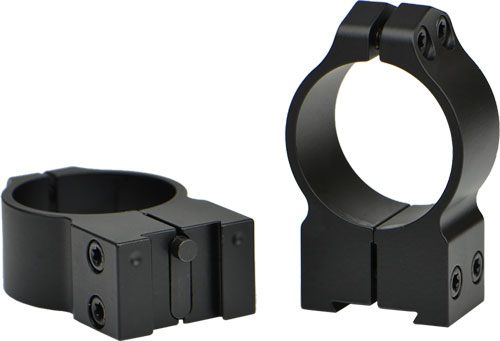 Warne 15TM Tikka Permanently Attached Scope Rings, Solid Steel, Vertically view 3