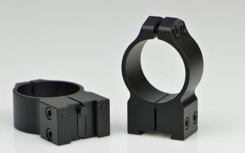 Warne 15TM Tikka Permanently Attached Scope Rings, Solid Steel, Vertically view 4