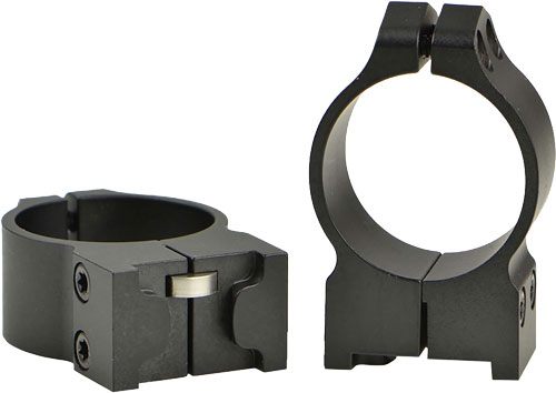 Warne 14RM Ruger Permanently Attached Scope Rings, Solid Steel, Vertically