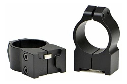 Warne 14RM Ruger Permanently Attached Scope Rings, Solid Steel, Vertically view 2