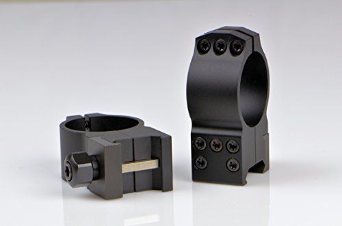 Warne Scope Mounts 615M 30mm Tactical High Matte Rings, Multi, One Size