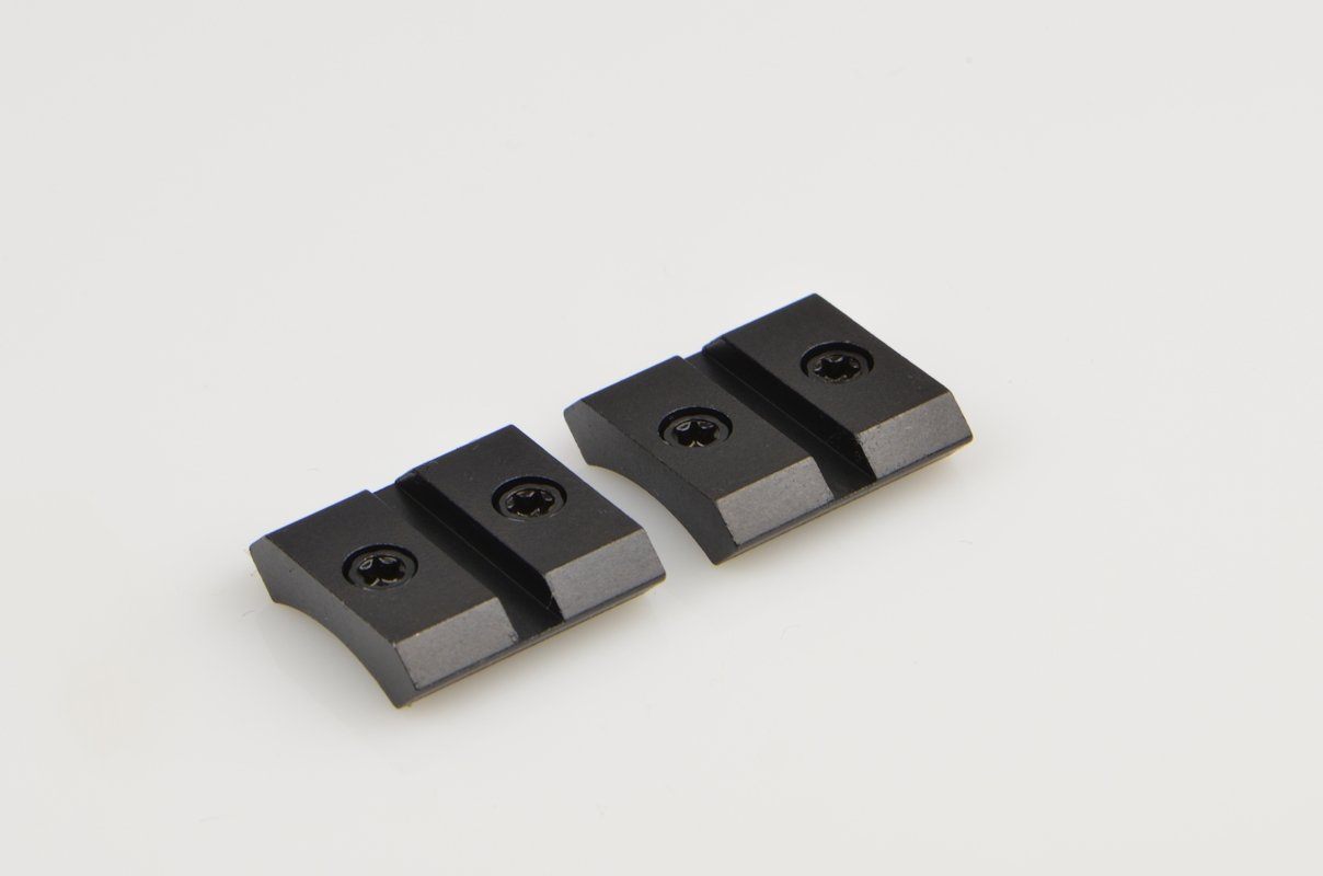 Warne Maxima M824/824M Anschutz (All) Base, Two Piece Set, 6-48 Screws, Fit