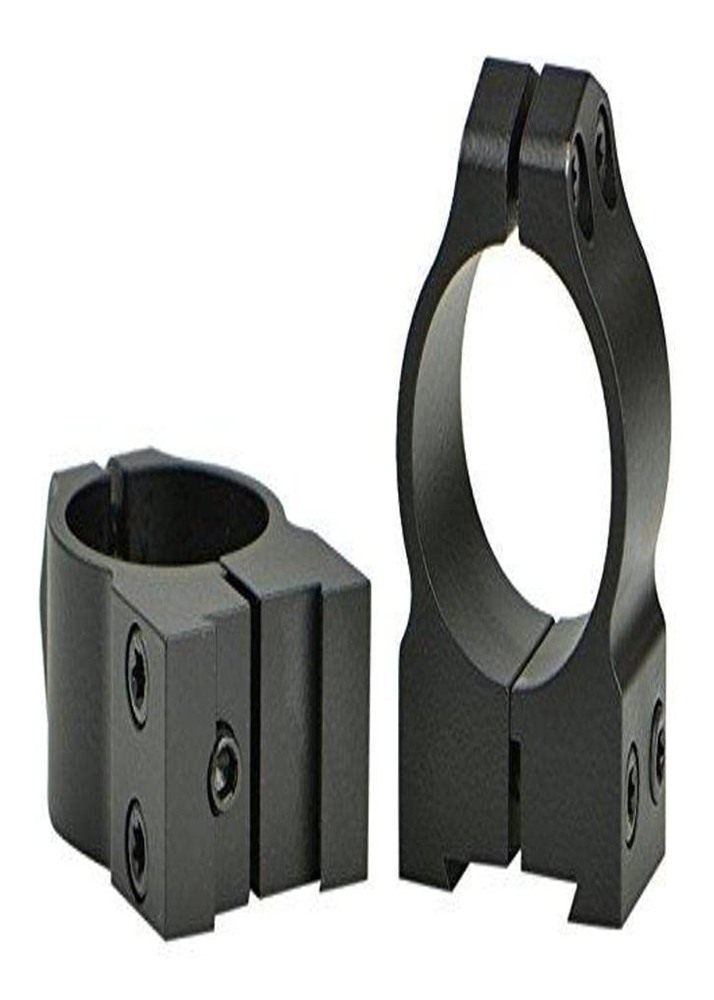 Warne 1B1M CZ Permanently Attached Scope Rings, Solid Steel, Vertically Spl