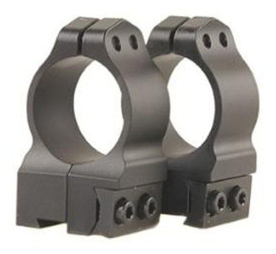 Warne 2B1M CZ Permanently Attached Scope Rings, Solid Steel, Vertically Spl view 2