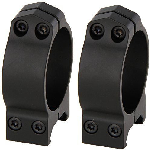 WARNE Scope Mounts Maxima, 34mm, PA, Optic Rings, Low, Matte Black