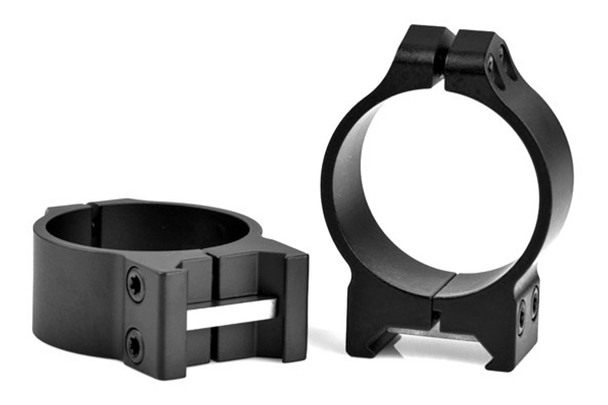 WARNE Scope Mounts Maxima, 34mm, PA, Optic Rings, Medium, Matte Black view 2