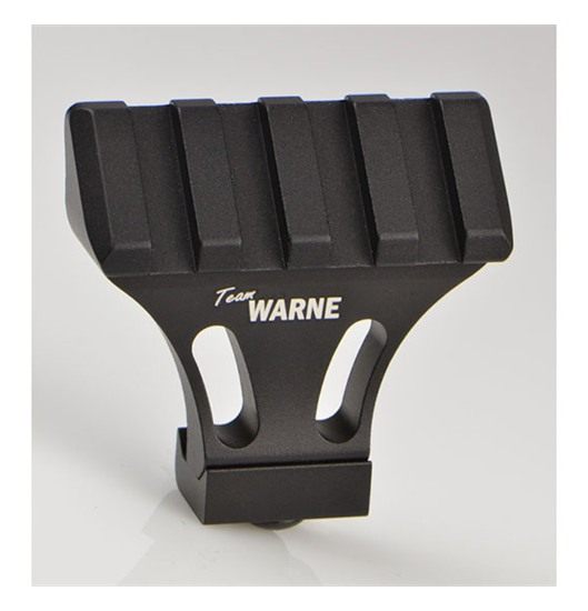Warne A645TW Side Mount Adapter Picatinny Rail Black Aluminum view 2