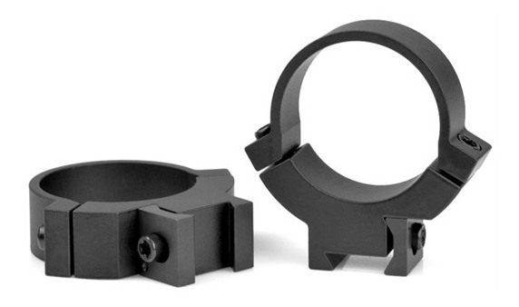 Warne 30mm, Rimfire Med Matte Black, Scope Optic Rings view 3
