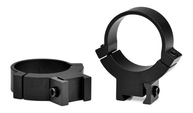 WARNE 30mm, Rimfire High Matte Black, Scope Optic Rings view 3