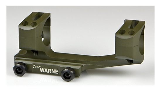 Warne Mount Gen2 AR 30mm Ext Skeletonized DE