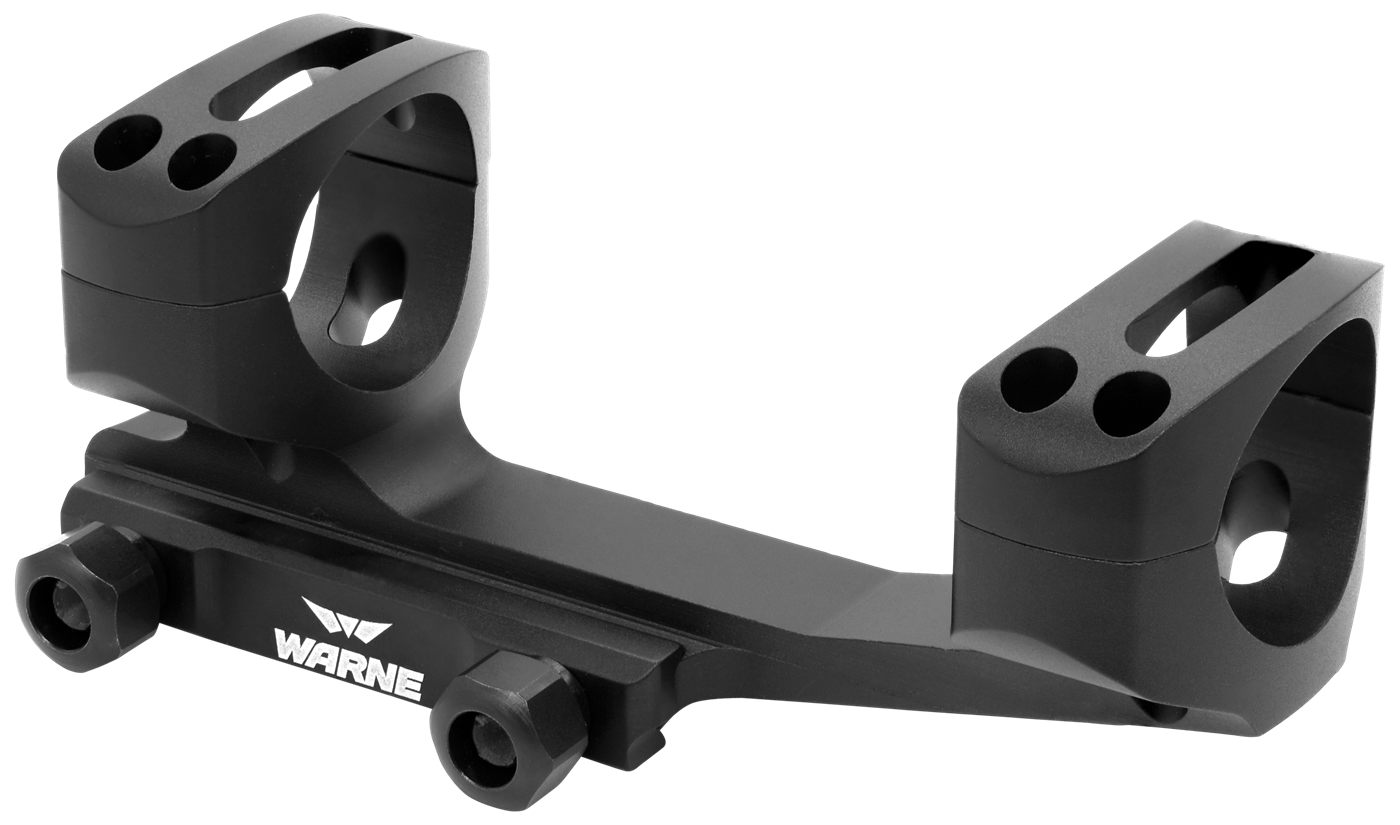 Warne Tactical Gen 2 X-Skel Extended Cantilevered MSR Mount 30mm Black Zero