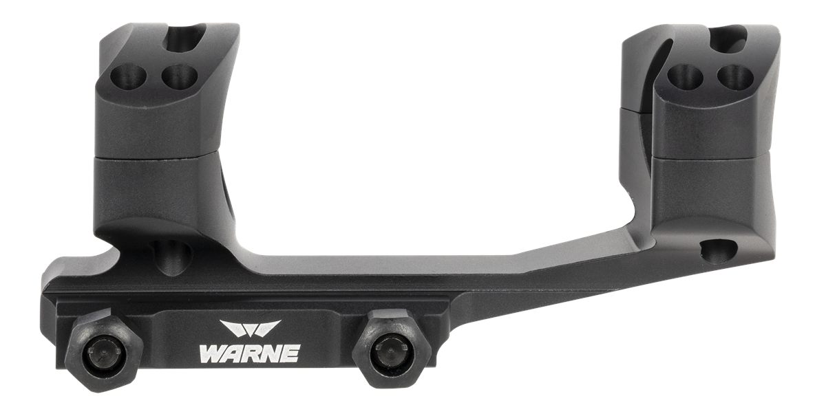 Warne Scope Mounts Tactical Gen 2 X-Skel Extended Cantilevered MSR 34mm Bla