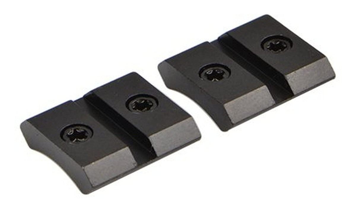 Warne Maxima M825/825M Ruger American Rimfire Base, Two Piece Set, 6-48 Scr