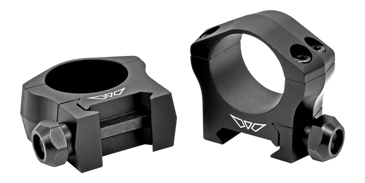 Warne 7200M Mountain Tech Scope Mounts, 7075/T6 Aluminium, Fits Picatinny R