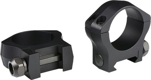 Warne Scope Mounts 2-Piece Picatinny Style Mountain Tech Rings 30mm Low - M view 3
