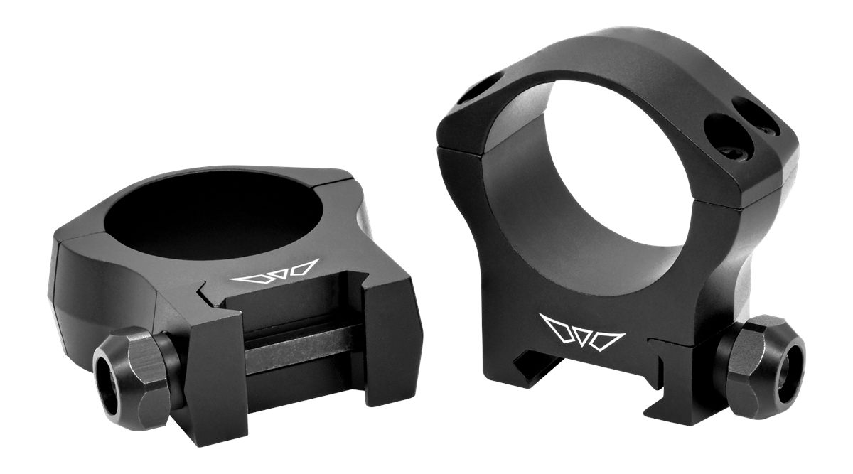 Warne 7214M Mountain Tech Scope Mounts, 7075/T6 Aluminium, Fits Picatinny R