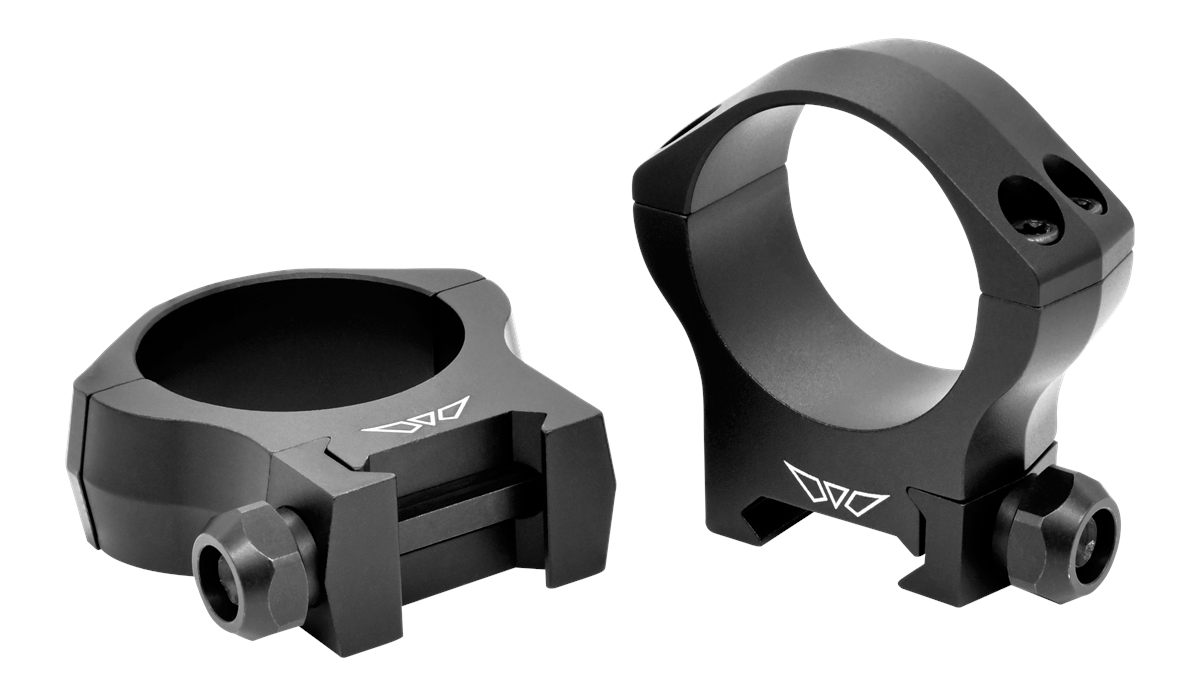 Warne 7221M Mountain Tech Scope Mounts, 7075/T6 Aluminium, Fits Picatinny R