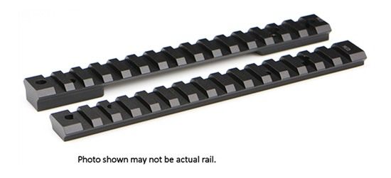 Warne 7685M Ruger American Centerfire LA Mountain Tech Tactical Rail, Taper view 2