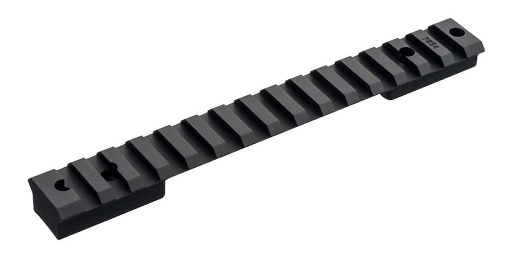 Warne 7654M Weatherby Mark V Mag 9 Lug Mountain Tech Tactical Rail, Tapered