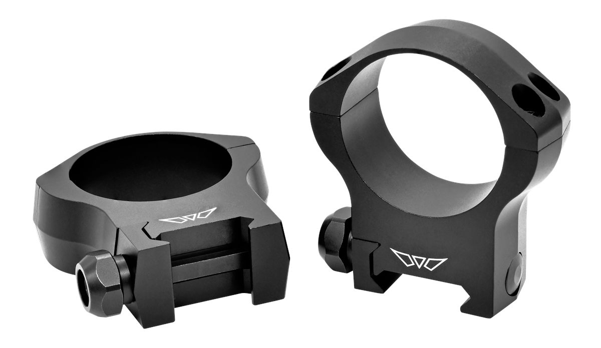 Warne 7242M Mountain Tech Scope Mounts, 7075/T6 Aluminium, Fits Picatinny R