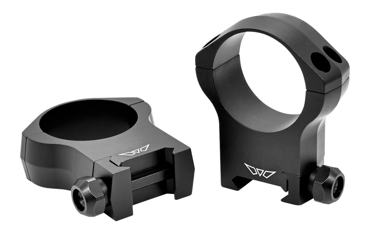 Warne 7244M Mountain Tech Scope Mounts, 7075/T6 Aluminium, Fits Picatinny R