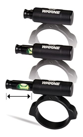 Warne USL35 Universal Scope Level, 35mm, 6061 Aluminum, Attaches to Tube, M view 2