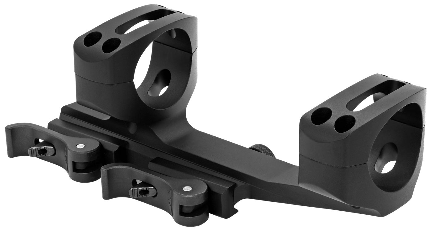Warne Scope Mounts QDXSKEL30TW Skeletonized Mount/Ring Combo Quick Detach B