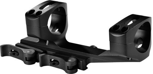 Warne Scope Mounts QDXSKEL30TW Skeletonized Mount/Ring Combo Quick Detach B view 3