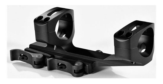 Warne QDXSKEL34TW, 34mm MSR Mount, 6061/T6 Aluminum, Steel Threaded Inserts view 2