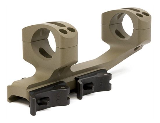 Warne QDXSKEL30DE, 30mm MSR Mount, 6061/T6 Aluminum, Steel Threaded Inserts view 2