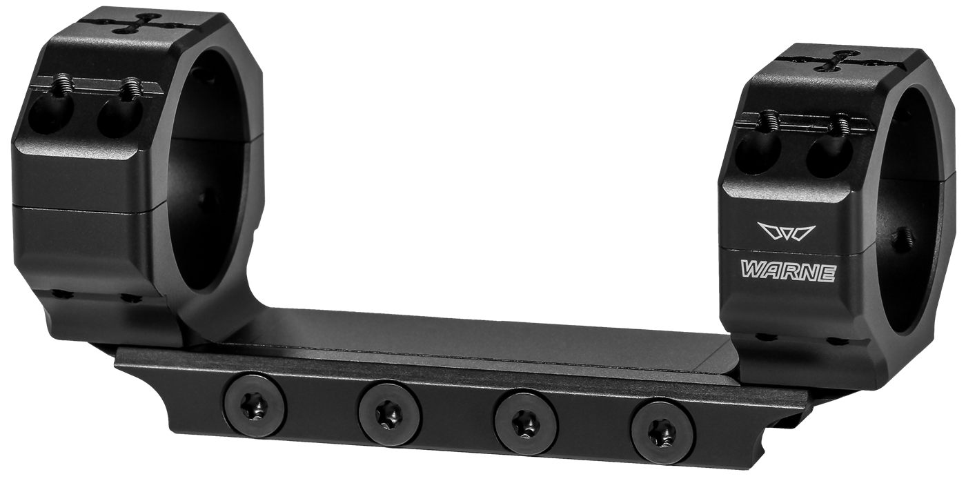 Warne 7844M Precision Mount 35mm MSR Ideal Height, 1 PC, 7075/T6 Aluminum