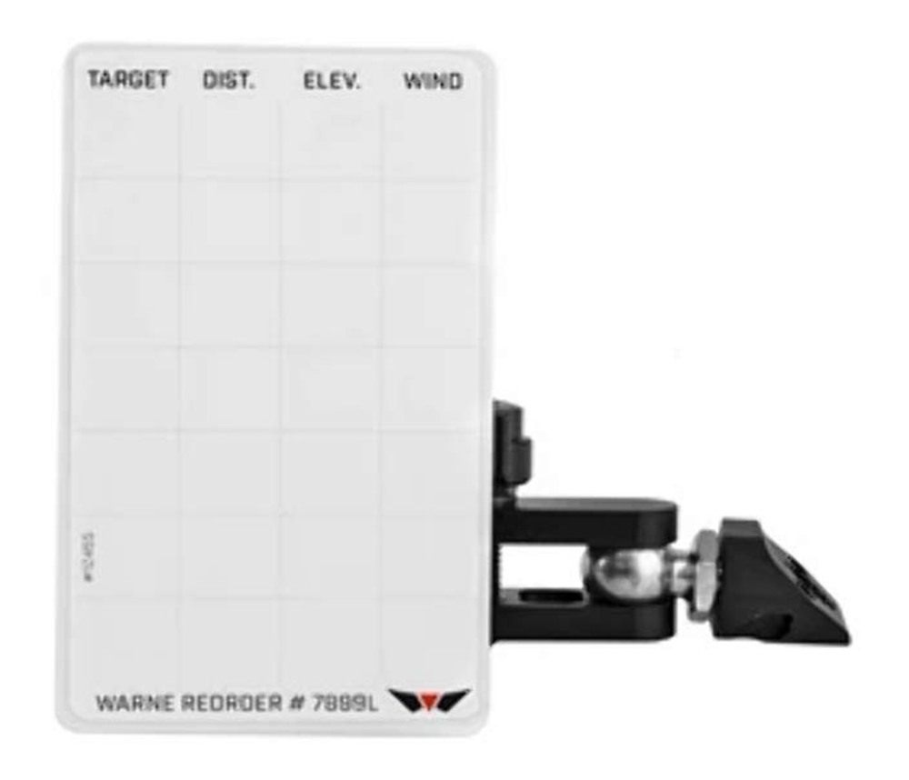 Warne 7854M Precision Mount, Data Card Holder, Aluminum, Attaches to Skylin