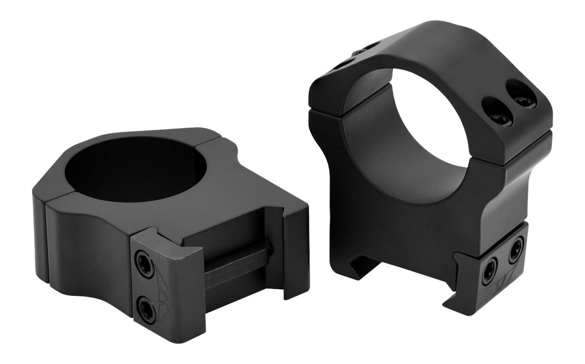 Warne Scope Mounts Maxima Horizontal, 1 Inch, PA, Optic Rings, High, Matte