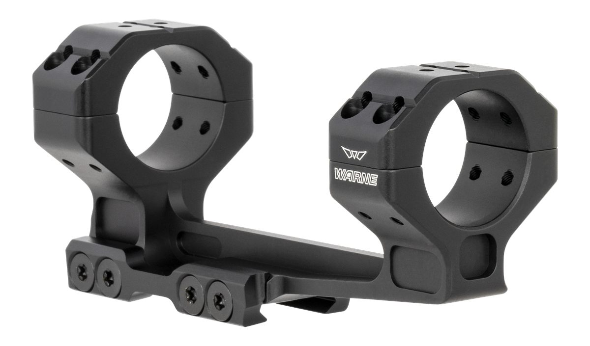 Warne Scope Mounts 781820MOA Precision Cantilever Mount/Ring Combo Black An