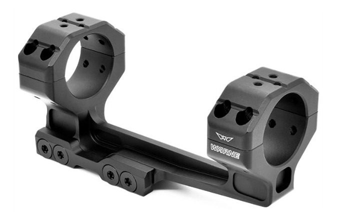 Warne Scope Mounts 781820MOA Precision Cantilever Mount/Ring Combo Black An view 2
