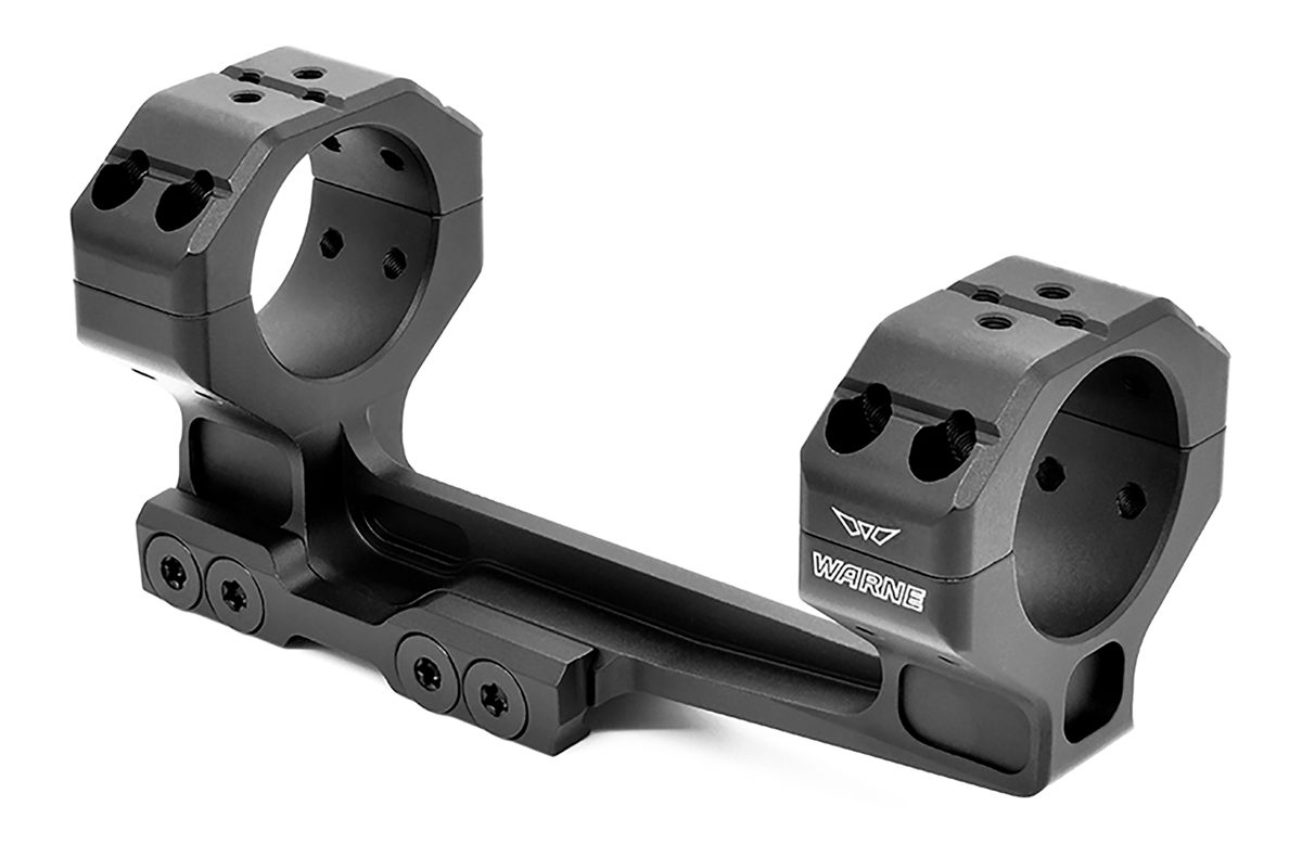 Warne Scope Mounts 784220MOA Precision Cantilever Mount/Ring Combo Black An