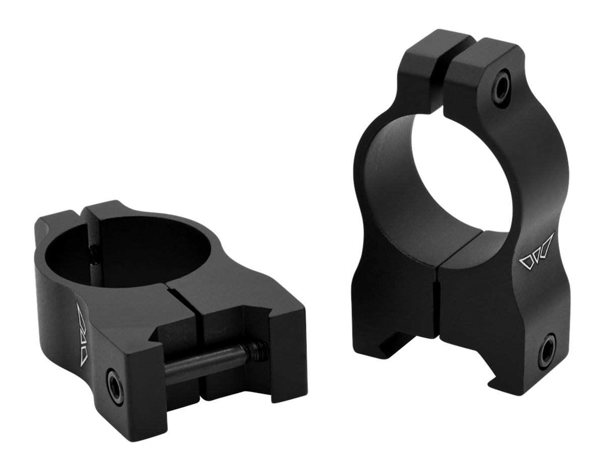 Warne Vapor Scope Rings, 1 inch, High, V402M, Black