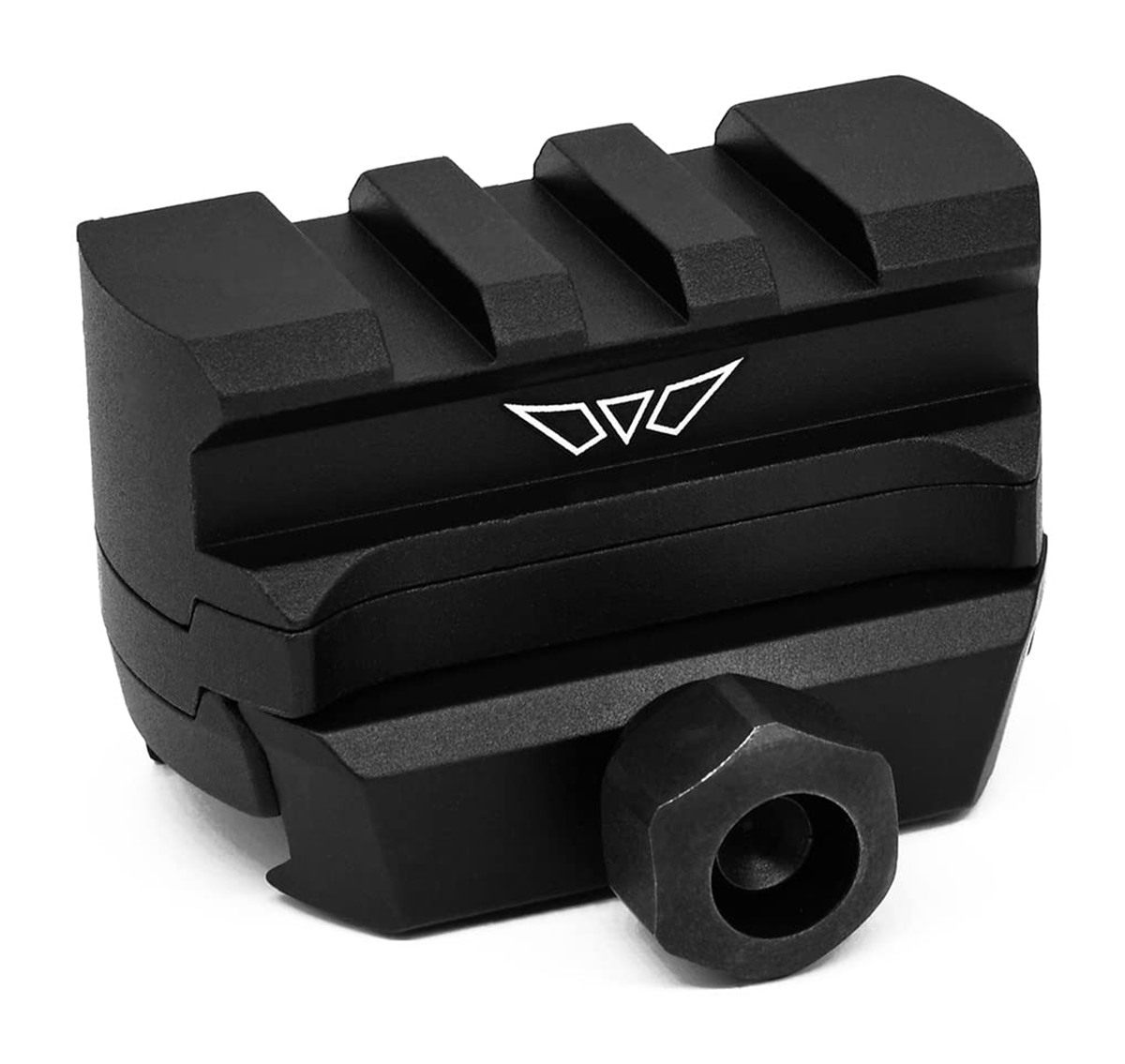 Warne Red-dot Riser, Picatinny Rail, Black, 6102M view 2