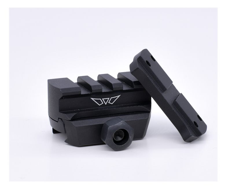 Warne Red-dot Riser, Picatinny Rail, Black, 6102M view 3