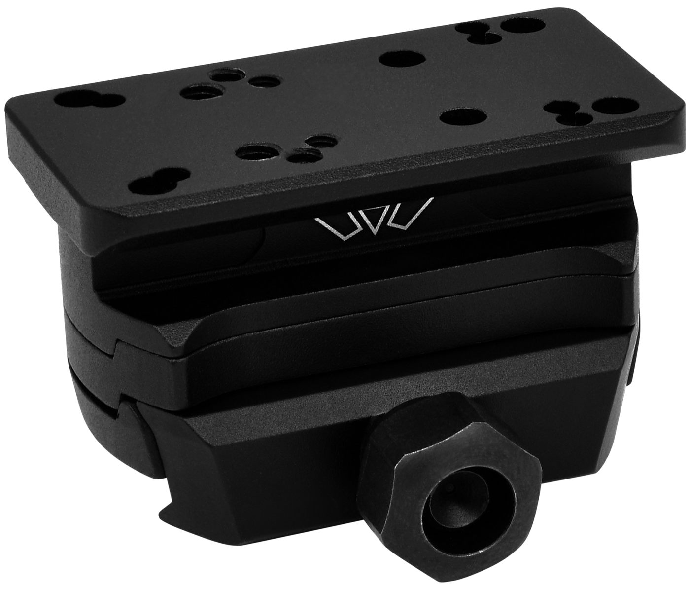 Warne Red-dot Riser, Reflex, Black, 6103M